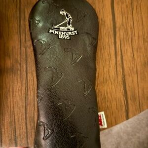 Pinehurst 1895 Black Golf Club Headcover